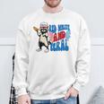 Raccoon 4Th Of July Patriotic Cute Red White And Feral Sweatshirt Gifts for Old Men