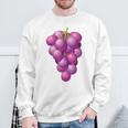 Grapes 葡萄 コスチューム シャツ スウェットシャツ 高齢者への贈り物