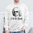 I'll Be Bach バッハ 音楽 クラシック 面白い 格言 スウェットシャツ 高齢者への贈り物
