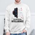 I'm Artificial Intelligence Ai人工知能 スウェットシャツ 高齢者への贈り物