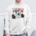 It's All About The Form デッドリフティング トランプ ワークアウト ジム 面白い 長袖tシャツ スウェットシャツ 高齢者への贈り物