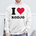I Love Kodjo スウェットシャツ 高齢者への贈り物