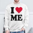 I Love Me スウェットシャツ 高齢者への贈り物