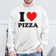 I Love Pizza スウェットシャツ 高齢者への贈り物