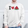 I Loveandíaerano Frutaandía Camisa de entrenamiento Regalos para ancianos