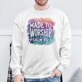 Made To Worship シャツ 礼拝シャツ メンズ & レディース God スウェットシャツ 高齢者への贈り物