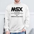 Msx コンピューター スウェットシャツ 高齢者への贈り物
