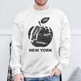 New York City The Big Apple Graphic New York City スウェットシャツ 高齢者への贈り物