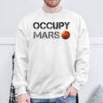 Occupy Mars 公式スペース Nasa 火星ミッション スウェットシャツ 高齢者への贈り物