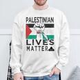 Palestinian Lives Matter スウェットシャツ 高齢者への贈り物