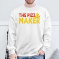 The Pizza Maker Pizza Making スウェットシャツ 高齢者への贈り物