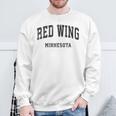 Red Wing ミネソタ Mn ヴィンテージ アスレチック スポーツデザイン スウェットシャツ 高齢者への贈り物