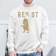 Resist Penguins Activism グラフィック Wetand With Penguins 長袖tシャツ スウェットシャツ 高齢者への贈り物