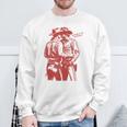 Retro Saddle Up Cowboy Gay Trans Rights Lgbt Pride Sweatshirt Gifts for Old Men