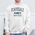 Scarsdale New York Ny ビンテージスポーツデザイン ネイビー スウェットシャツ 高齢者への贈り物