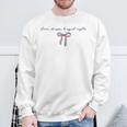 Stars Stripes And Equal Rights Bow Coquette Women's Rights Sweatshirt Gifts for Old Men