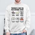 Things I Do Mypare Time 馬 面白い 乗馬 メンズ レディース スウェットシャツ 高齢者への贈り物