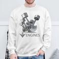 V8 エンジン スウェットシャツ 高齢者への贈り物