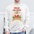 Welsh Dragon Wales ラグビートップ 長袖tシャツ スウェットシャツ 高齢者への贈り物