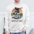 Whitley Baykateboardingグランジ スウェットシャツ 高齢者への贈り物