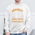 Yes I'm An Arborist Arboricultureアーボリスト 長袖tシャツ スウェットシャツ 高齢者への贈り物