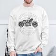 「1964 認定バイカー」伝説のバイク誕生日 長袖tシャツ スウェットシャツ 高齢者への贈り物