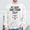 これは私のラッキーバー試験シャツ面白いラッキーバー試験 スウェットシャツ 高齢者への贈り物