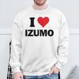 アイハート 出雲ジャパン ラブ 日本土産 スウェットシャツ 高齢者への贈り物