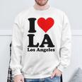 アイラブハートラロサンゼルスカリフォルニア スウェットシャツ 高齢者への贈り物