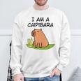 アイ・アム・ア・カイピバラ～カイピリーニャ・カクテル好きのカピバラ～ スウェットシャツ 高齢者への贈り物