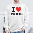 アイ・ラブ・パリ スウェットシャツ 高齢者への贈り物
