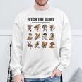 アスリート犬たちの挑戦 – Fetch The Glory スウェットシャツ 高齢者への贈り物