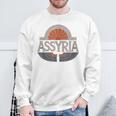 アッシリア メソポタミアの歴史 アッシリア人 スウェットシャツ 高齢者への贈り物