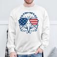 アメリカン・イーグル アメリカ国旗 7月4日 愛国 スウェットシャツ 高齢者への贈り物