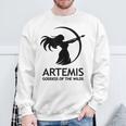 アルテミス 古代ギリシャの女神 スウェットシャツ 高齢者への贈り物