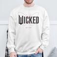ウィキッド・ムービーロゴグリンダ・アップランド スウェットシャツ 高齢者への贈り物