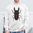 スマトラオオヒラタクワガタ _昆虫_クワガタ スウェットシャツ 高齢者への贈り物