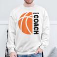 スーパー コーチ バスケットボール スポーツ バスケットボール コーチ Basketball Coach スウェットシャツ 高齢者への贈り物
