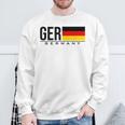 ドイツ 国旗 ドイツ カントリーコード Gerスポーツゲーム アスリート スウェットシャツ 高齢者への贈り物