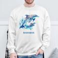 ドルフィン バケーション ヴィンテージ バハマ ビーチ デスティネーション スウェットシャツ 高齢者への贈り物