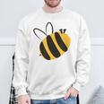 ハチ愛好家のためのかわいい蜂 はちみつ スウェットシャツ 高齢者への贈り物