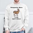 パタゴニアン マーラ スピリットアニマル 長袖tシャツ スウェットシャツ 高齢者への贈り物