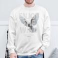 ヒップホップ Y2k Hip Hop レトロ ビンテージ アーバン バックプリント ストリートウェア ホワイトピジョン スウェットシャツ 高齢者への贈り物