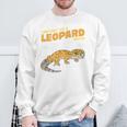 ヒョウ爬虫類ヤモリの解剖学 スウェットシャツ 高齢者への贈り物