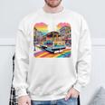 ビンテージ サンフランシスコ ケーブルカーf カストロ カリフォルニア Lgbtq 長袖tシャツ スウェットシャツ 高齢者への贈り物