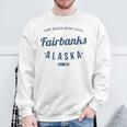 フェアバンクス アラスカ ヴィンテージ ミニマリスト お土産 Ak フェアバンクス スウェットシャツ 高齢者への贈り物