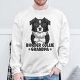ボーダーコリー 犬 おじいちゃん スウェットシャツ 高齢者への贈り物