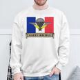 ミリタリー サンミッシェル 守護空挺部隊 フランス軍 長袖tシャツ スウェットシャツ 高齢者への贈り物