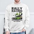 メンズ ラリーレース 父 ファニー ラリーカー レーシング お父さん スウェットシャツ 高齢者への贈り物