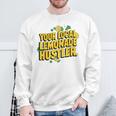レモネード 起業家 モチベーションハッスル メンズ レディース 男の子 スウェットシャツ 高齢者への贈り物